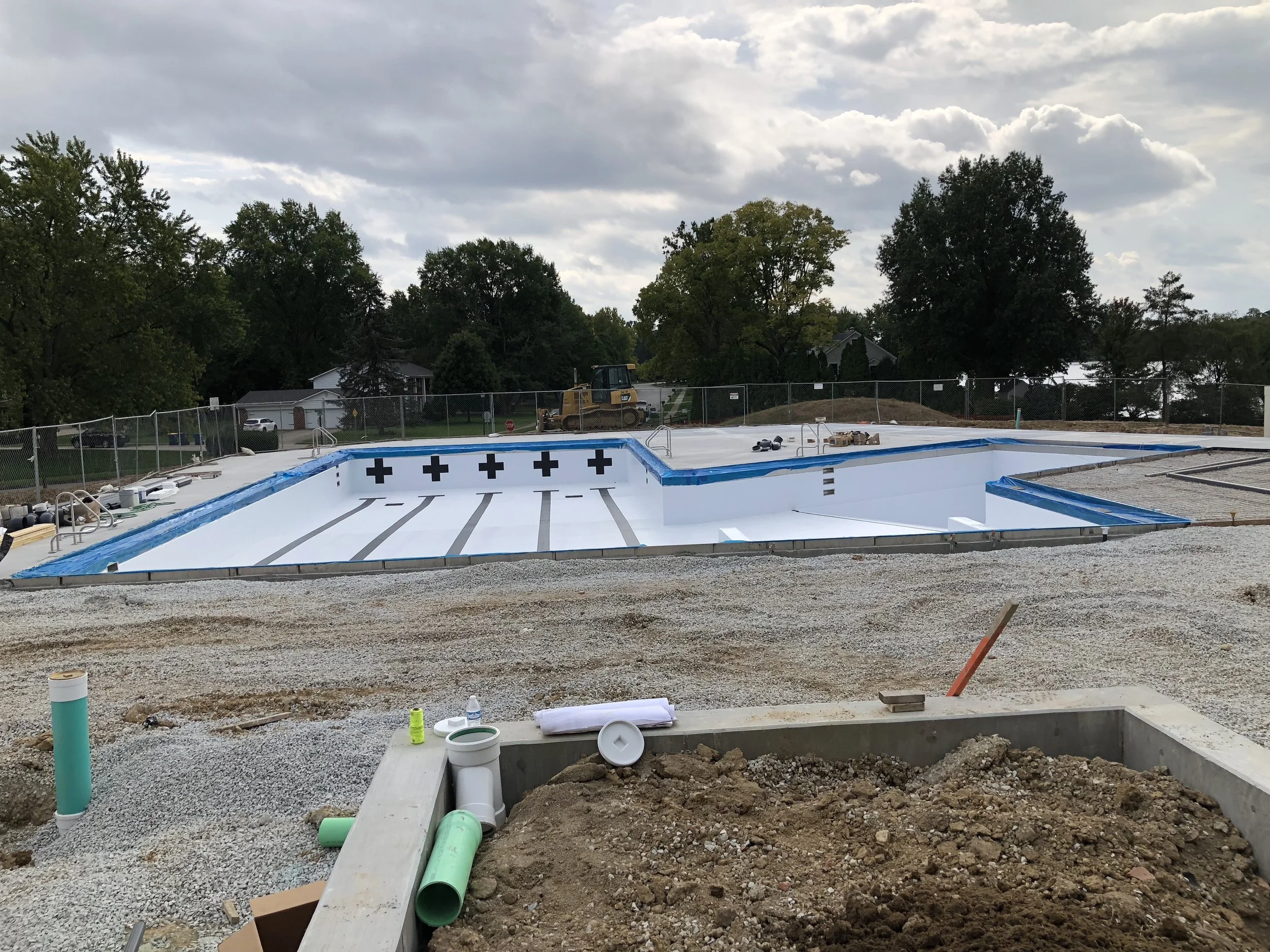 Main pool . . .