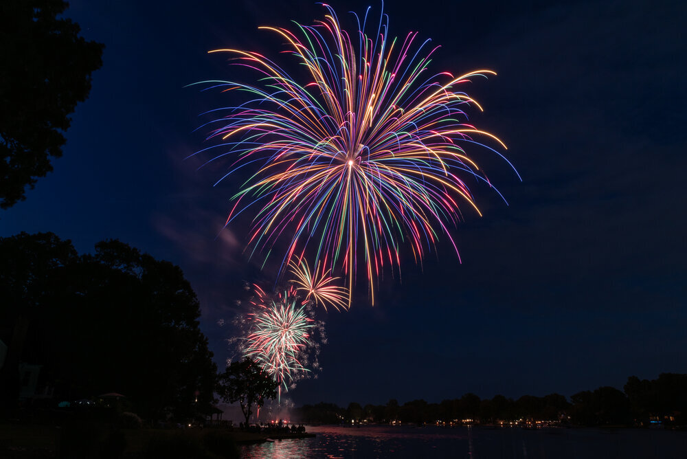 Lake Woodland Fireworks