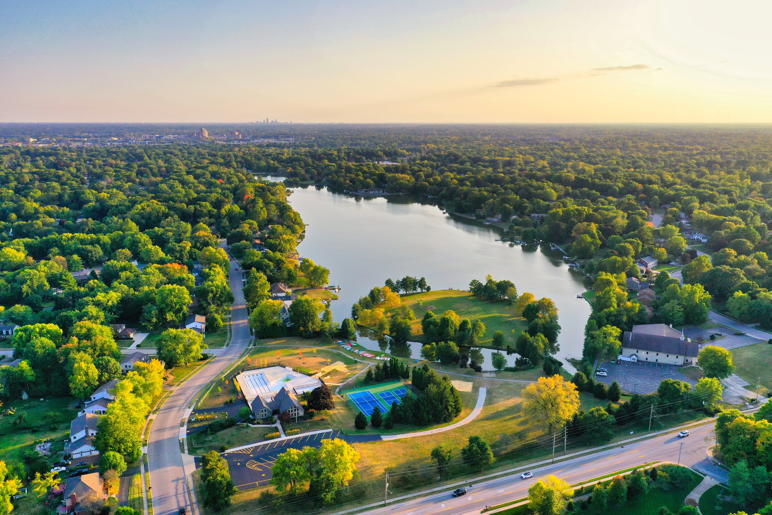  Woodland Springs and Lake Woodland looking Southwest. Photo by Derek Osgood 