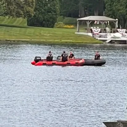 Carmel Fire Department Training: Lake Woodland