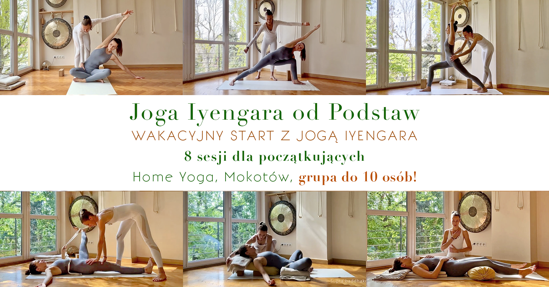 Joga Iyengara od Podstaw 2-28 lipca 2026