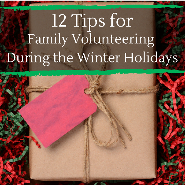 12 Tips for Volunteering During the WInter Holidays