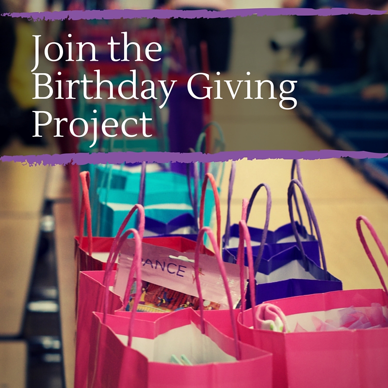 Join the Birthday Giving Project