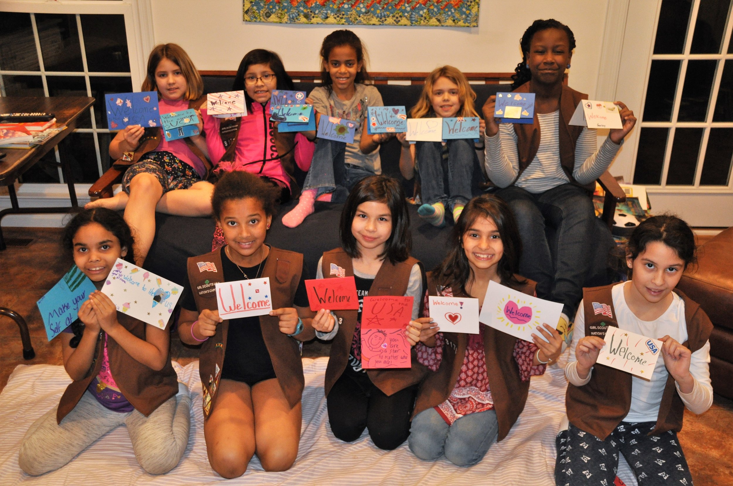 Discover how Sara Holz and her Girl Scout Troop brought this project to life in their community!