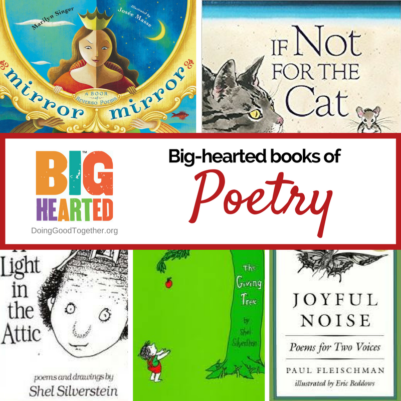 Big Hearted Books Of Poetry For The