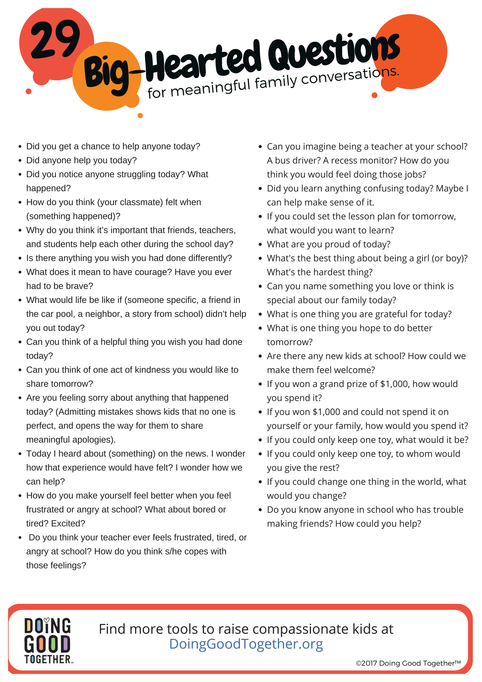Click here for our free printable!
