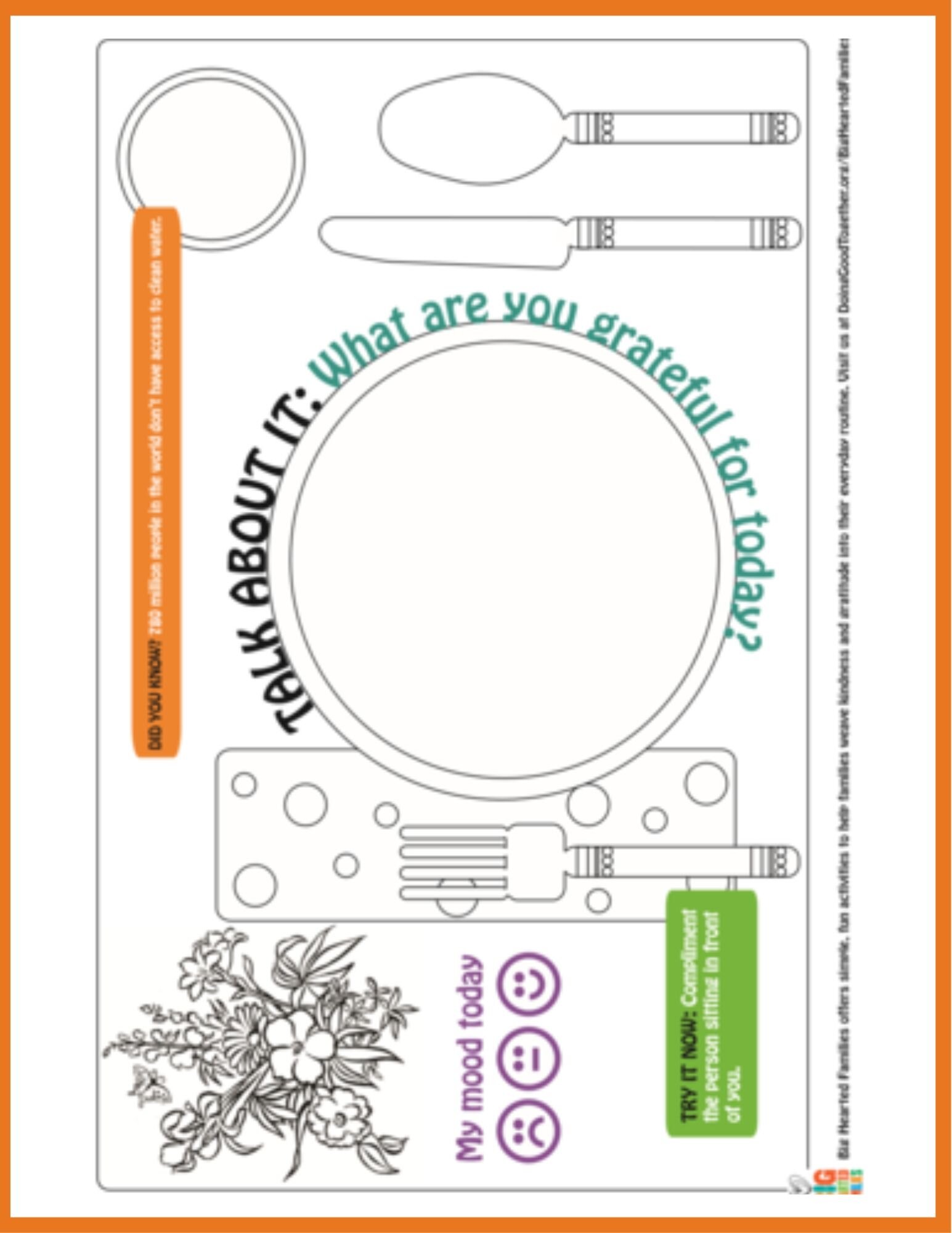 Print DGT's Unique Placemats