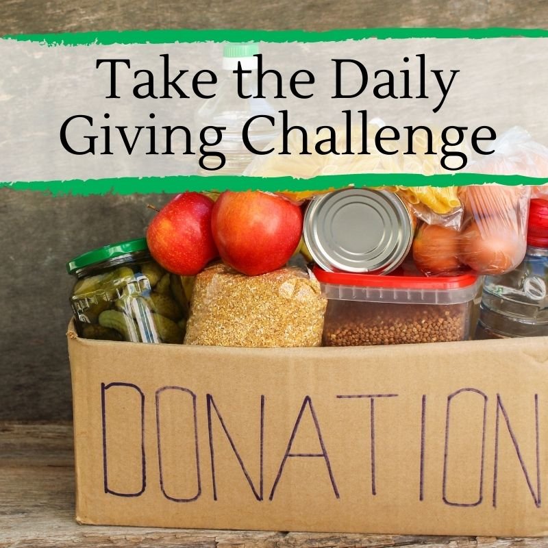 Take the Daily Giving Challenge