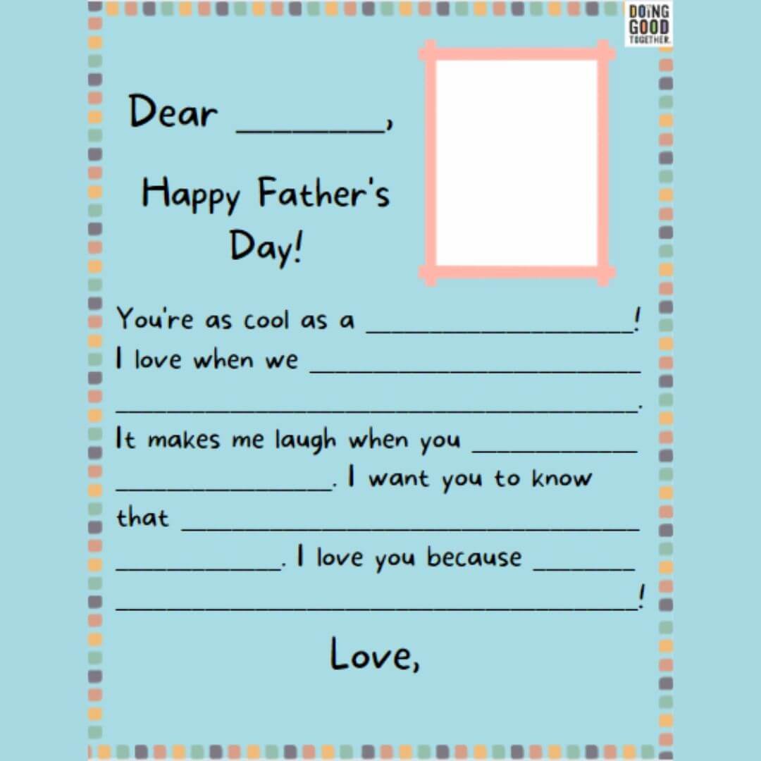 Write a Letter to Dad
