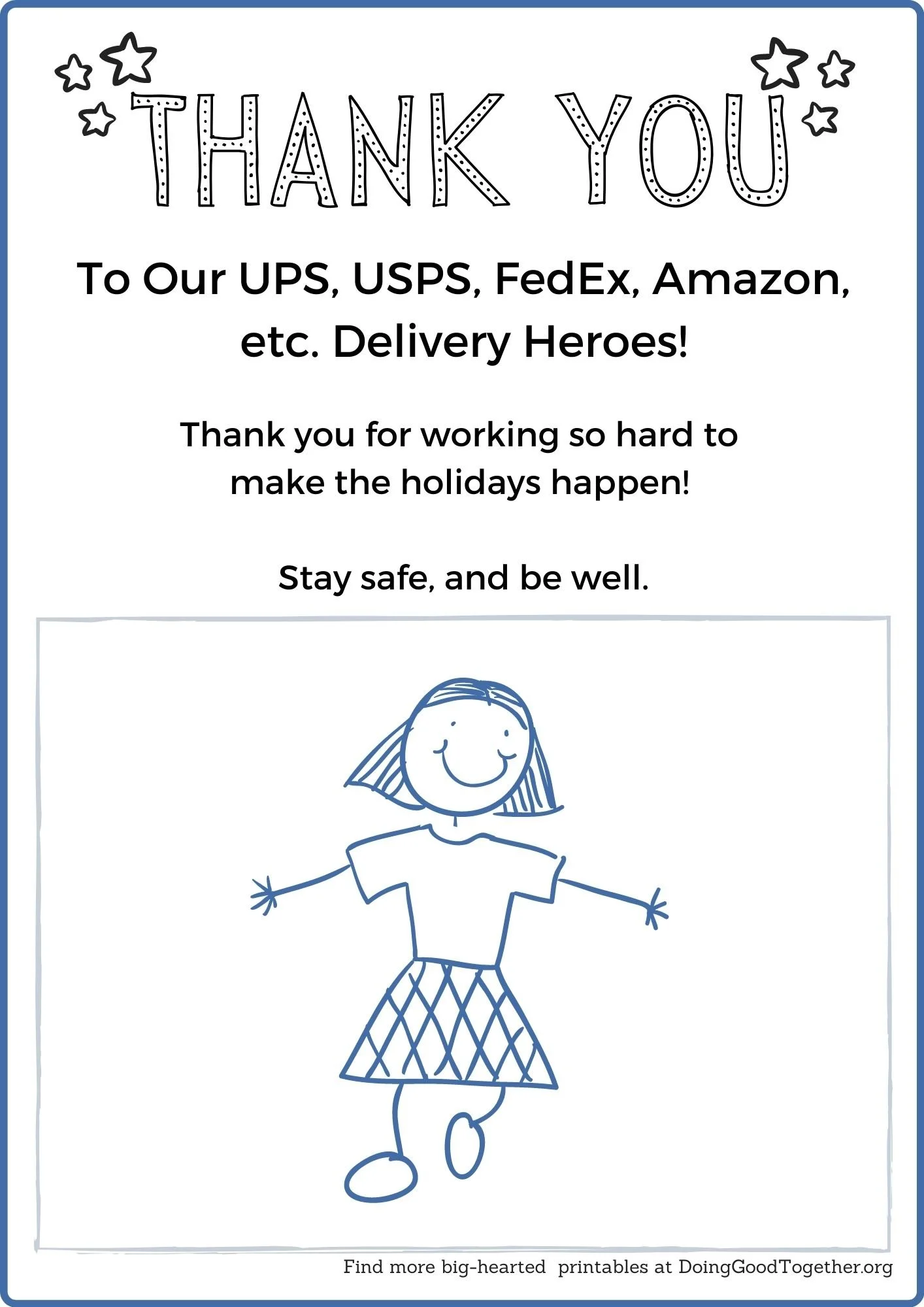 Greet Deliveries with Gratitude — Doing Good Together™