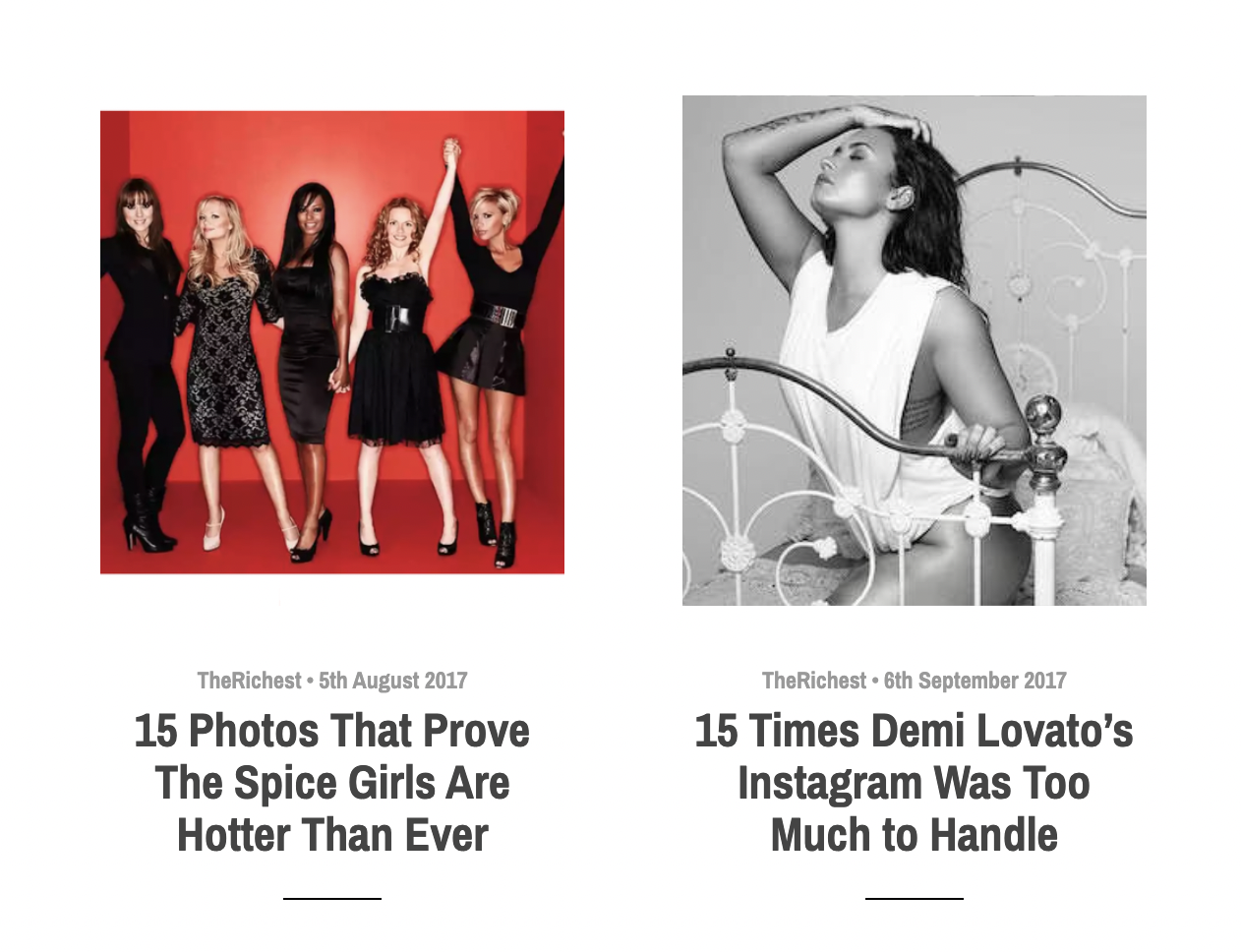 CELEBRITY NEWS ARTICLES