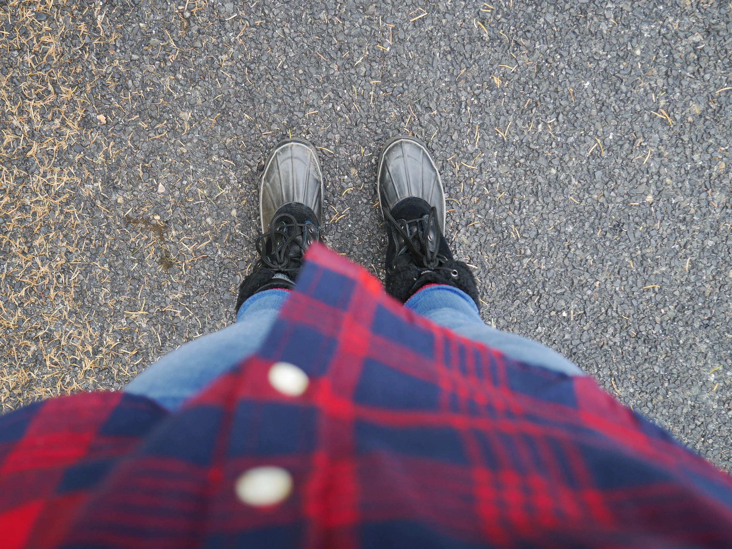 Tired feet. 