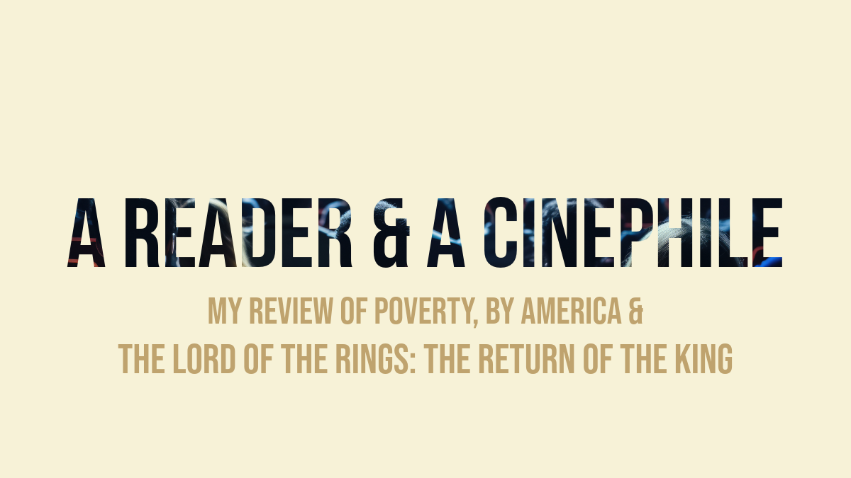 A Reader &amp; A Cinephile: January 2026 Recommendations 