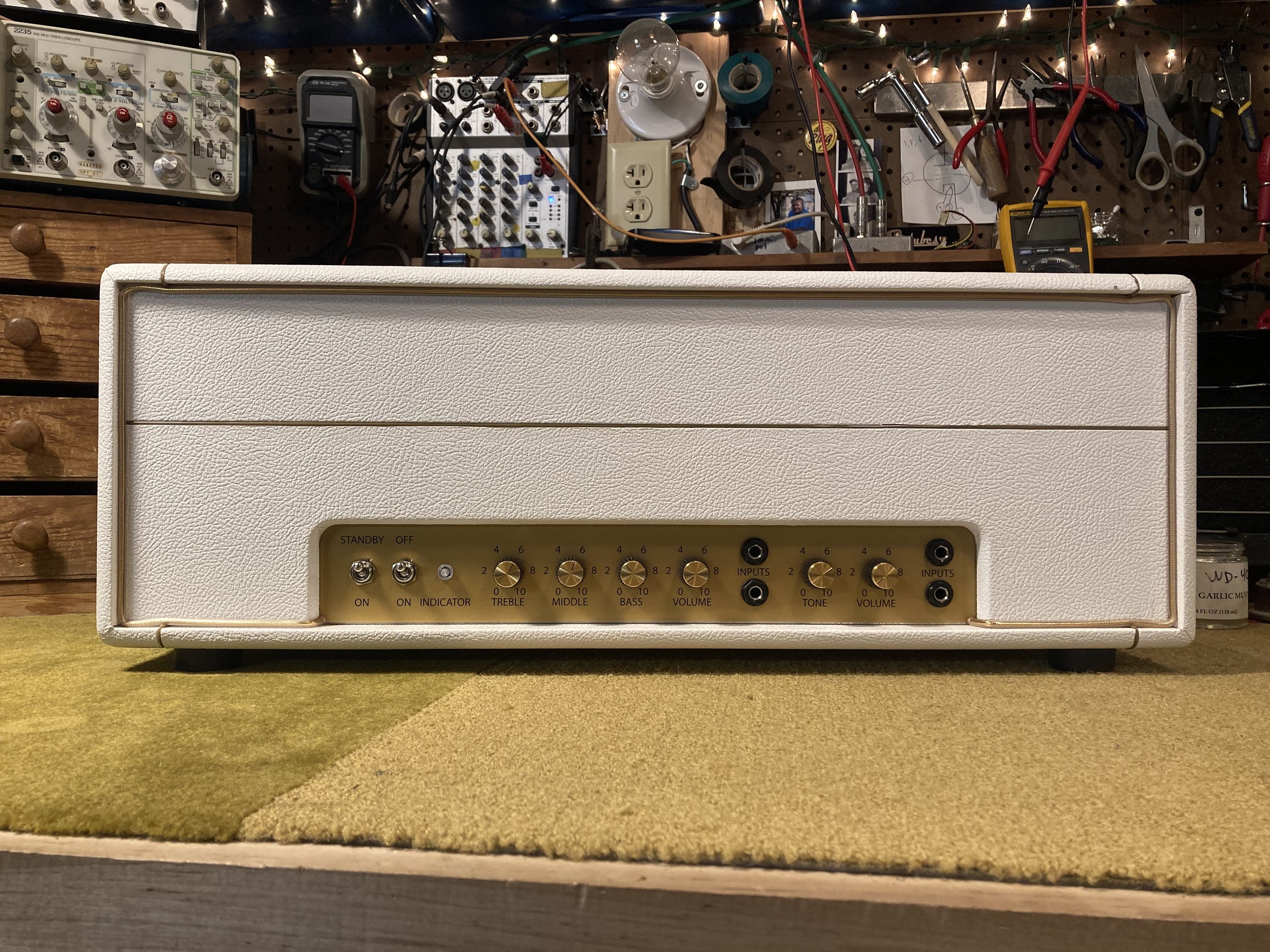 A Marshall 18 watt kit build for Modern Baseball