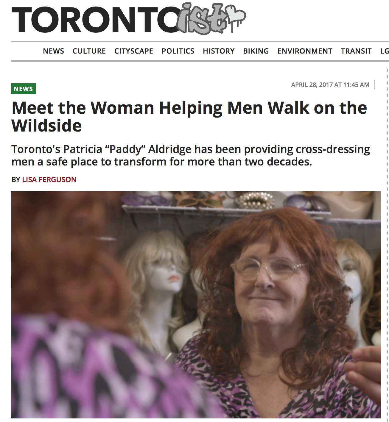 The Torontoist Chats with Director Lisa and Star Paddy About Take a Walk on the Wildside