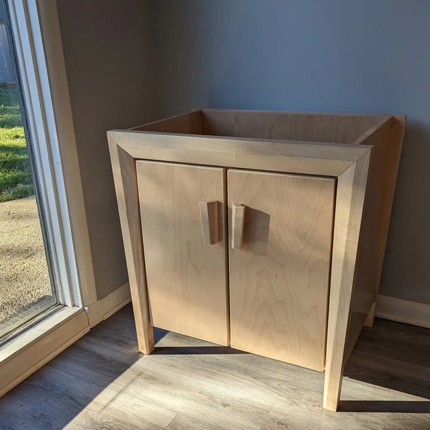 Maple Vanity, ready for delivery tomorrow!