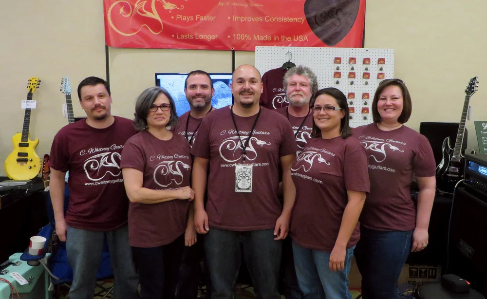 Dragon's Heart Guitar Picks at the Fort Worth Guitar Show