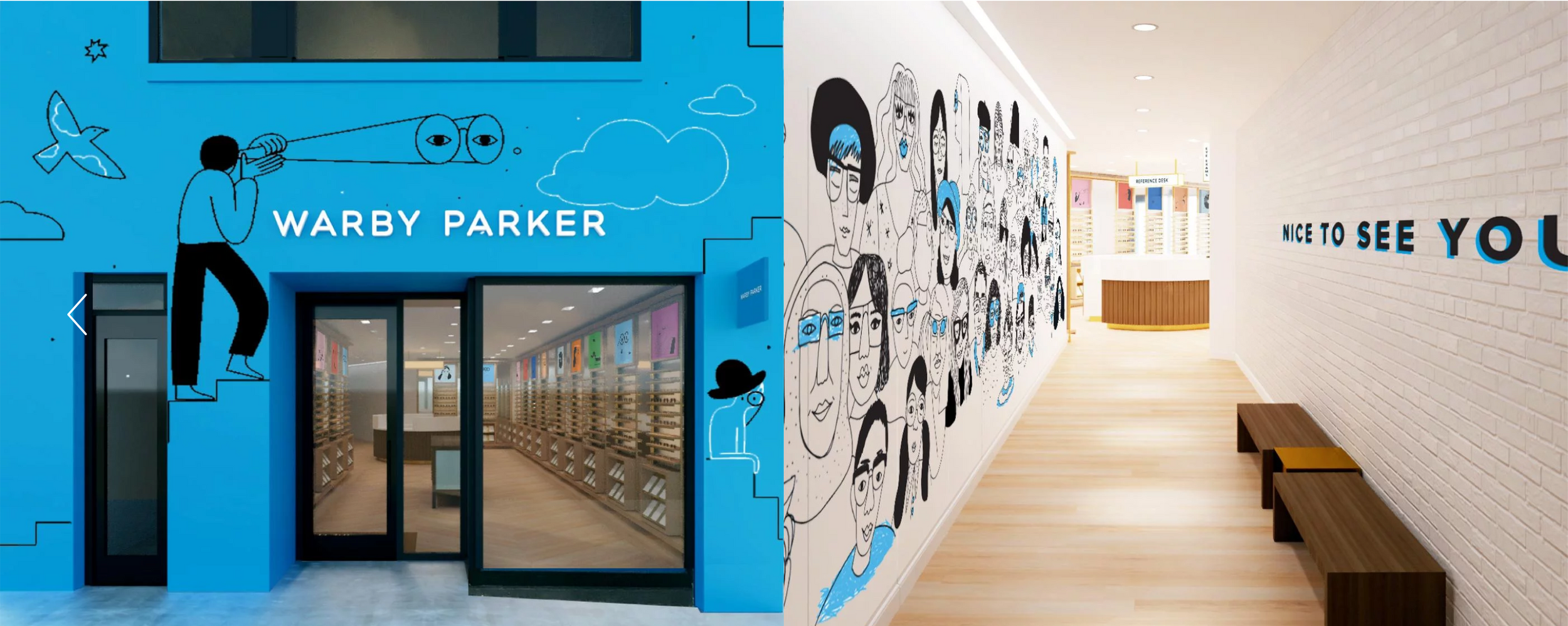 Warby Parker Store Front