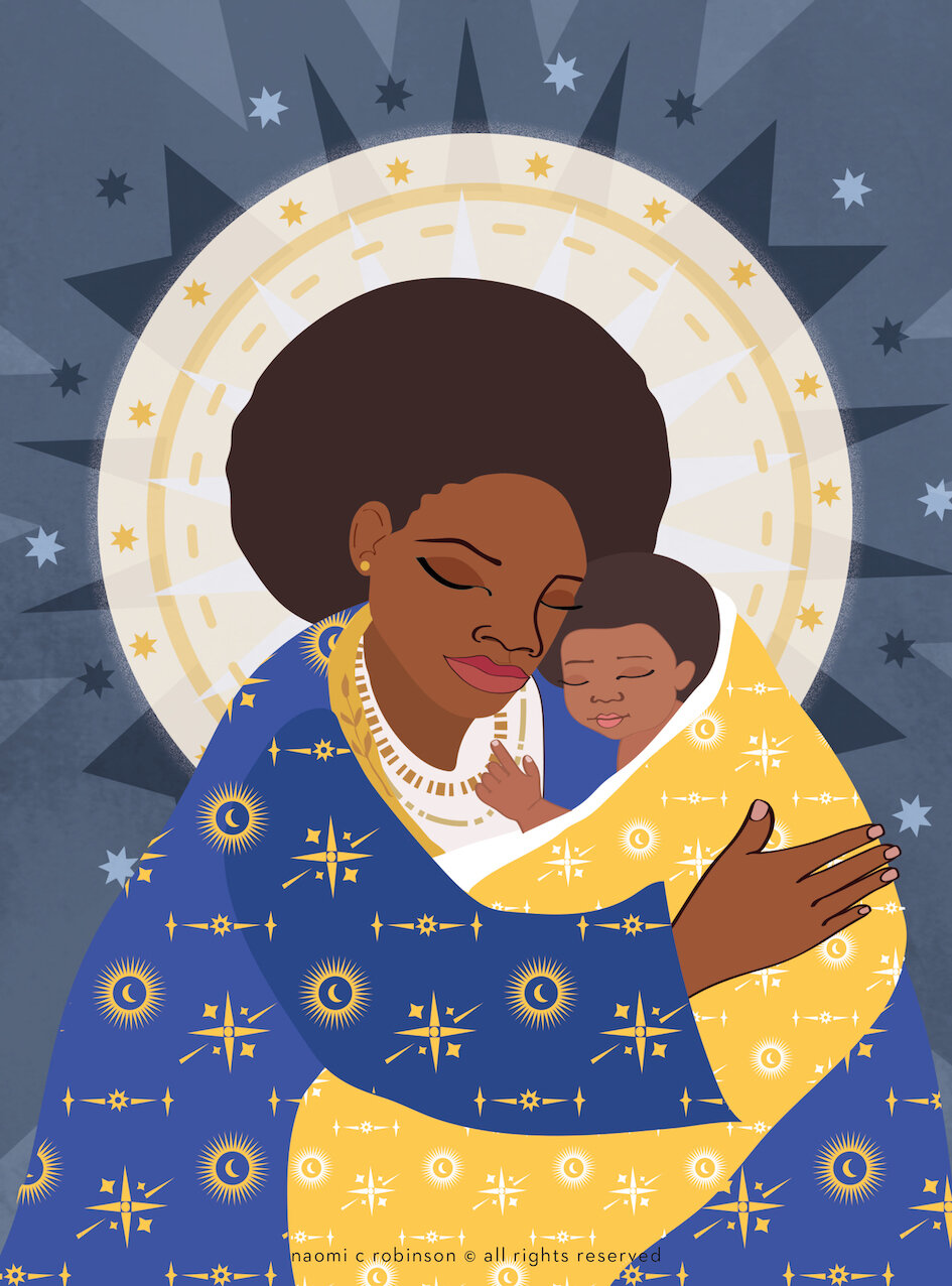 Black Mother and Child Naomi C Robinson Sullivan Moore2.jpg