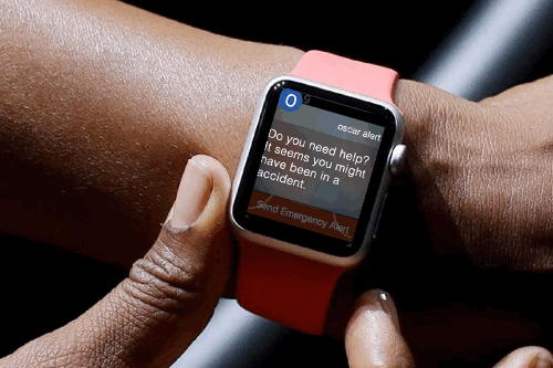 Prototype built for the Apple watch