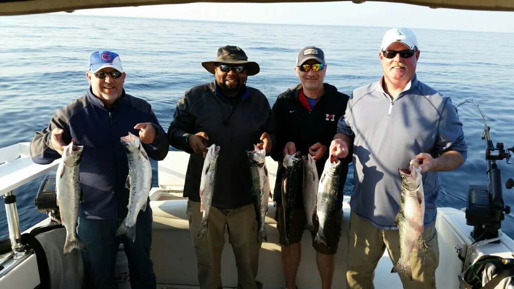 More Lake Michigan Coho Salmon!