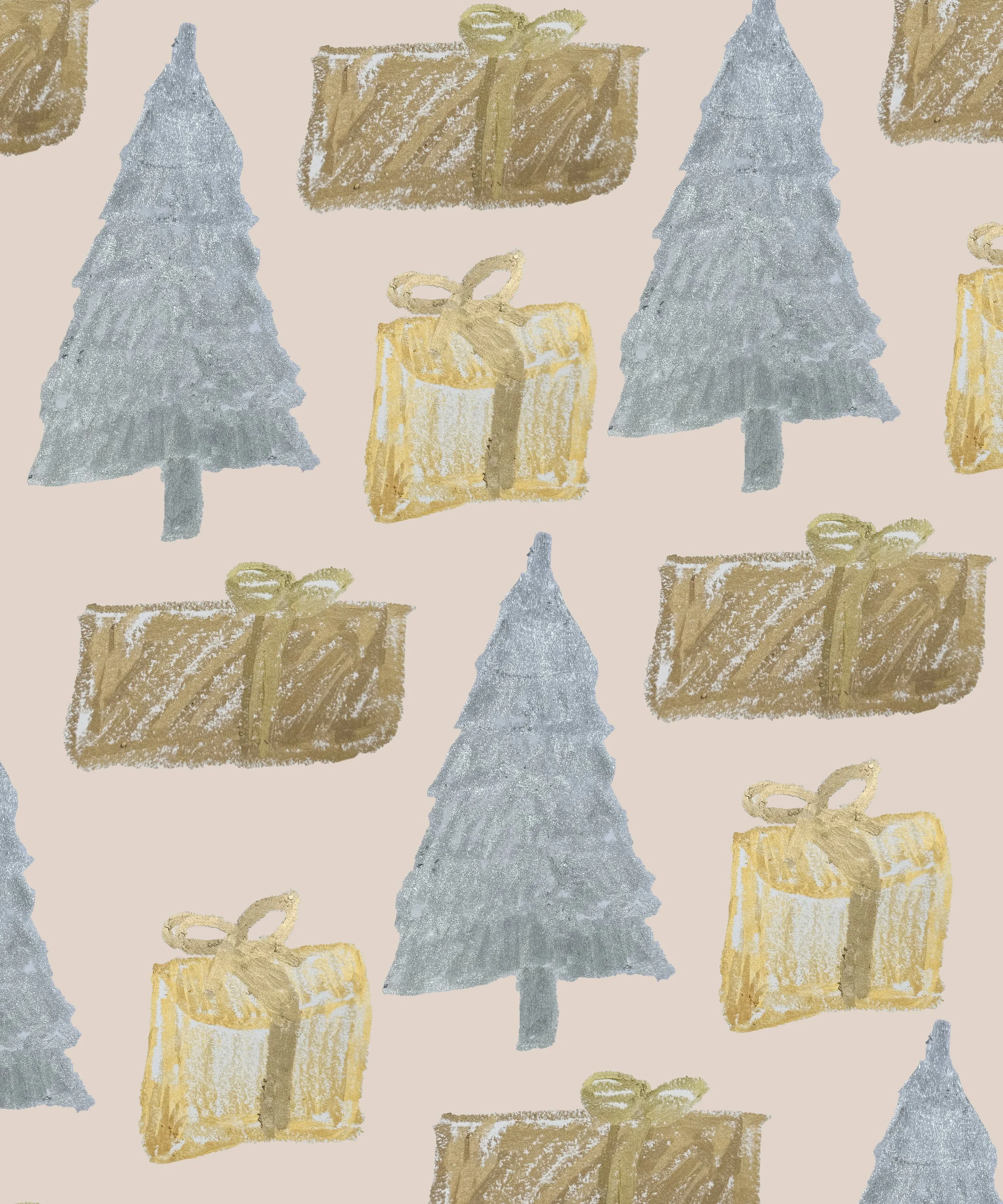 gold presents and silver tree pattern.jpg