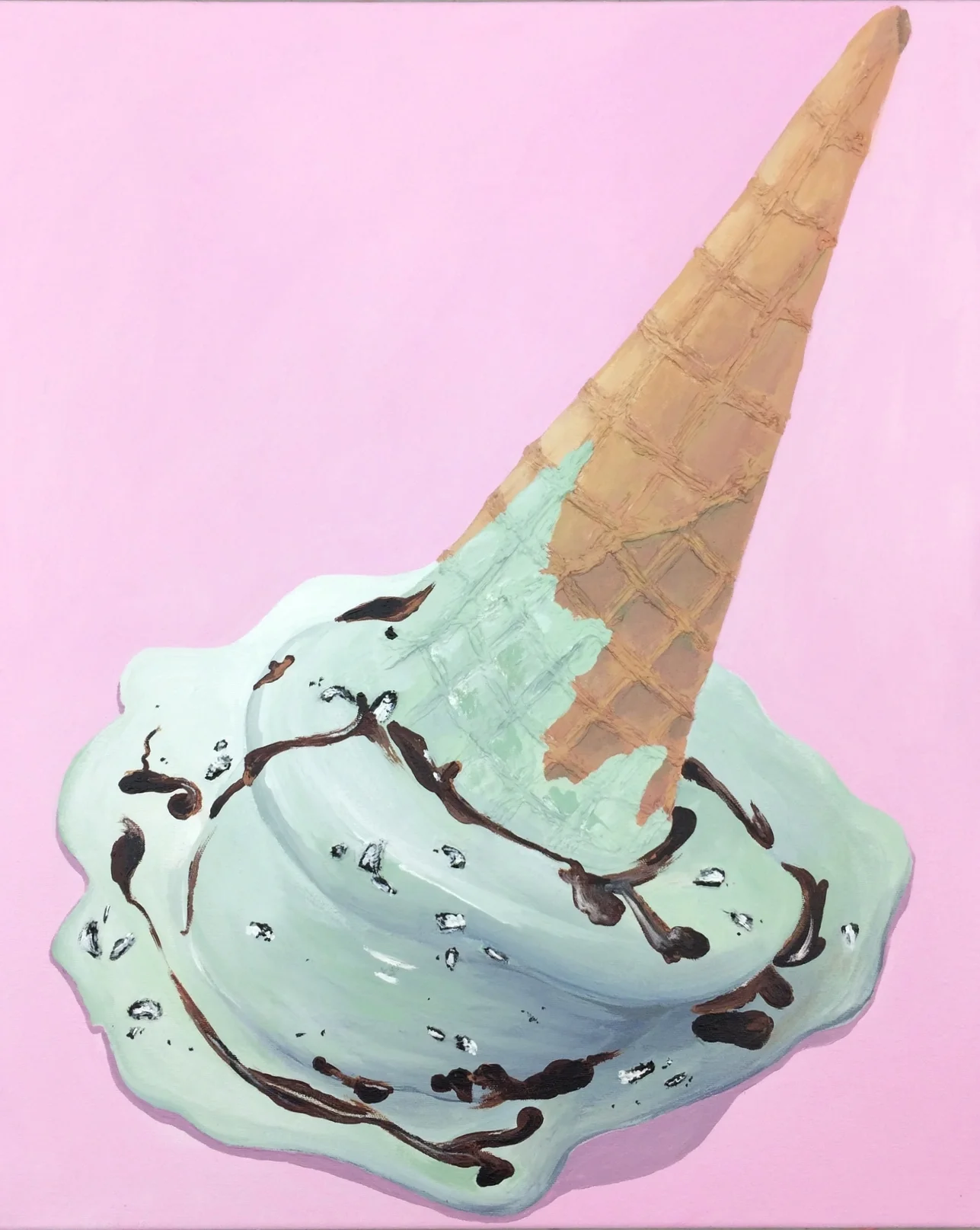 "I Scream" Acrylic