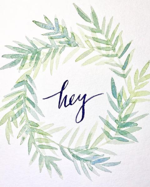Wreath Watercolor