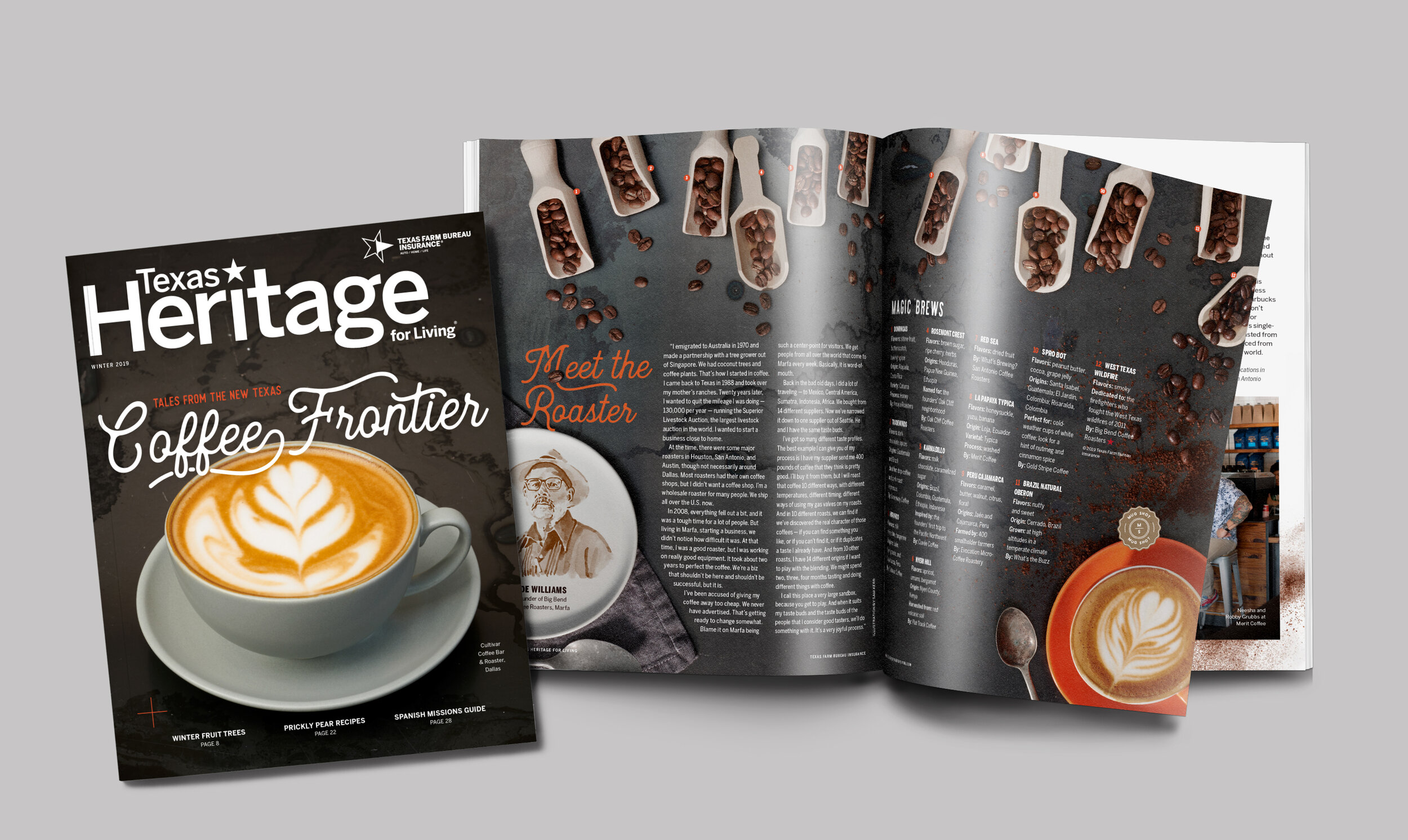 Texas Heritage for Living Magazine
