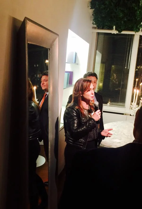 Welcoming Guests - NYC - Jan 2015