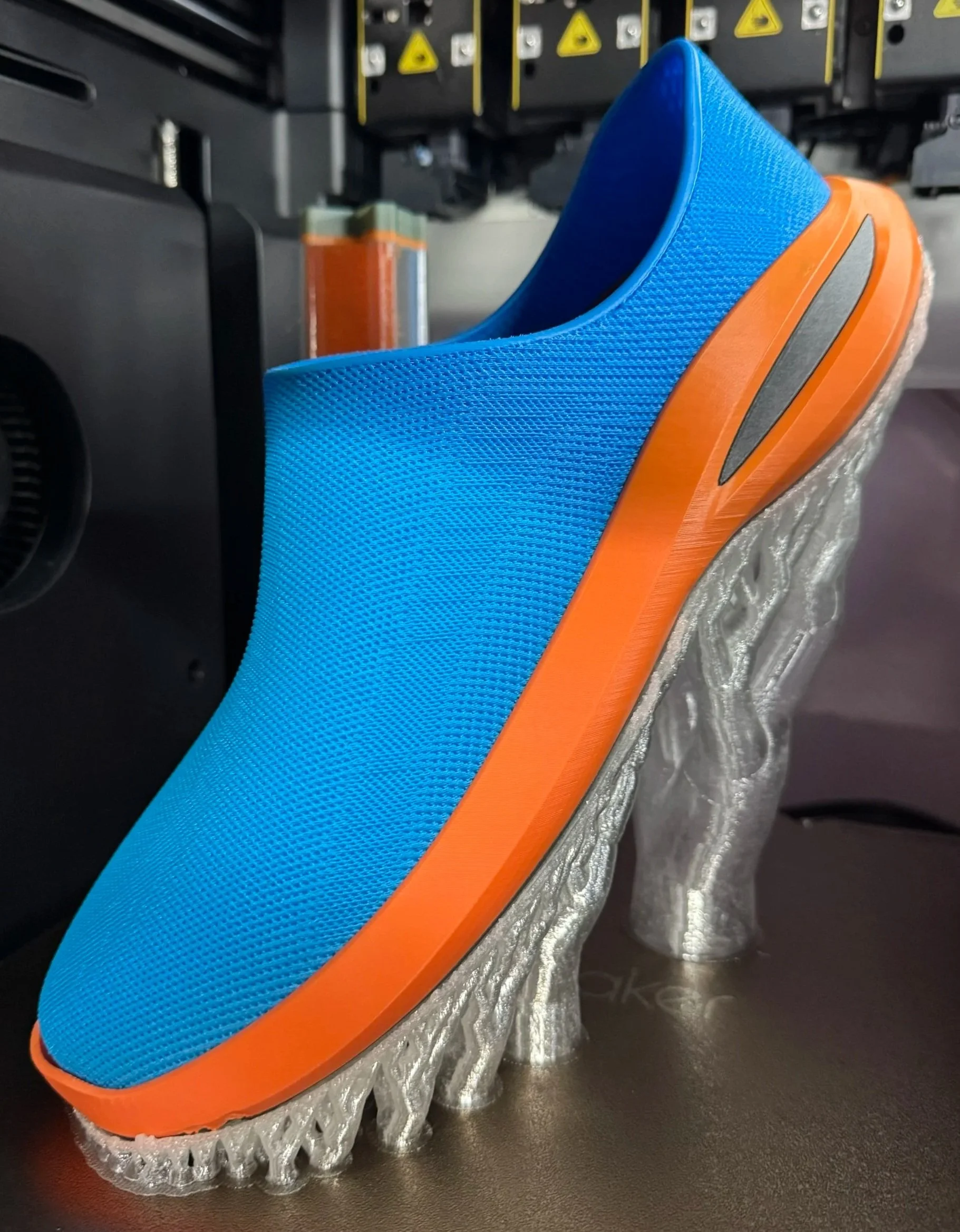 Multi-material footwear prototype