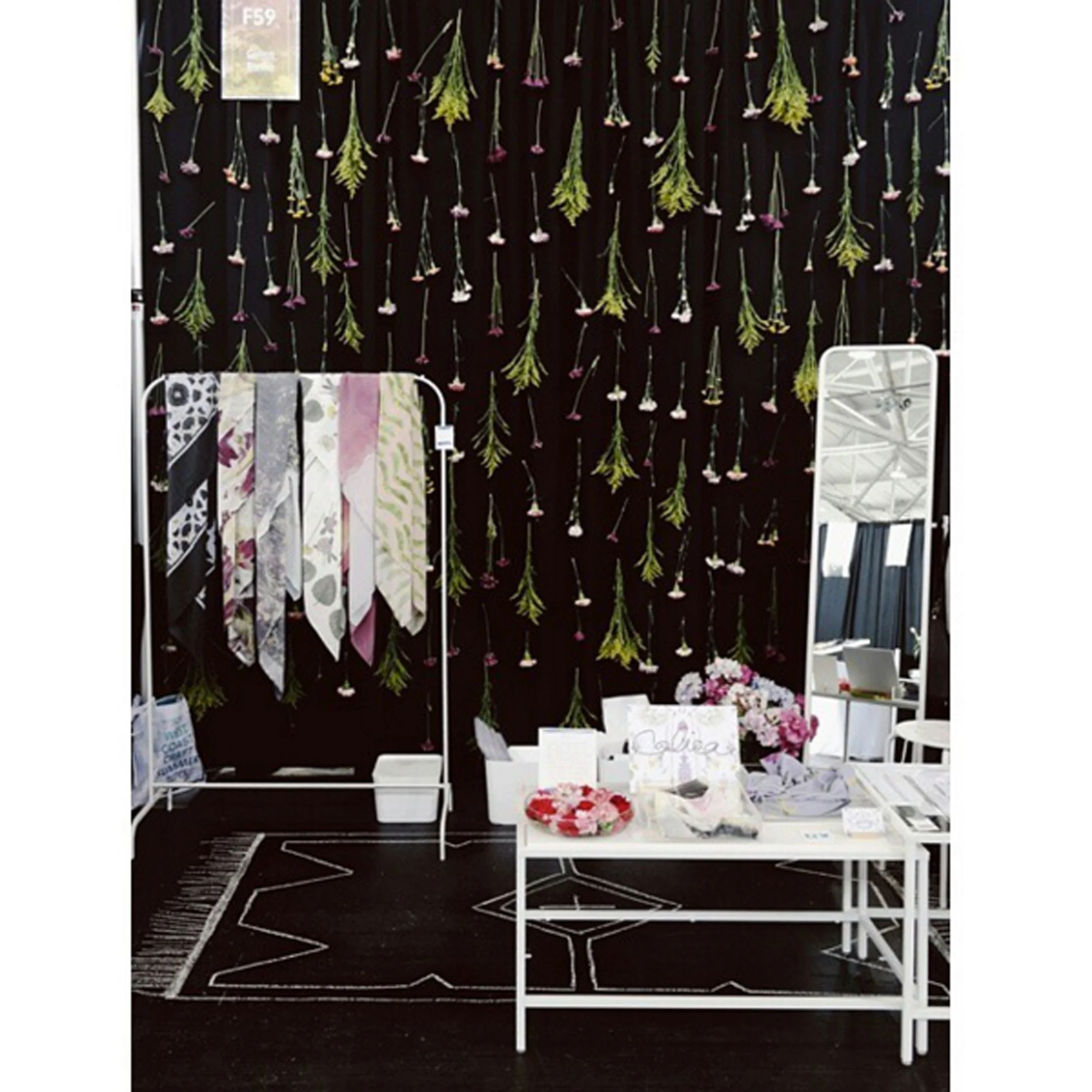 Calica Studio booth at West Coast Craft photo by Rebecca Horwitz