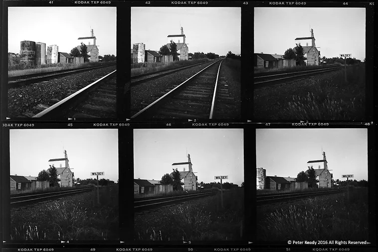 Years ago I was in Wilsey, Kansas, where my mother-in-law grew up. Just a few months after I took these photos, the railway in Wilsey, which was the lifeblood of the town, was torn up. Wilsey failed to keep up with the change in times. It's demise was both saddening and predictable.