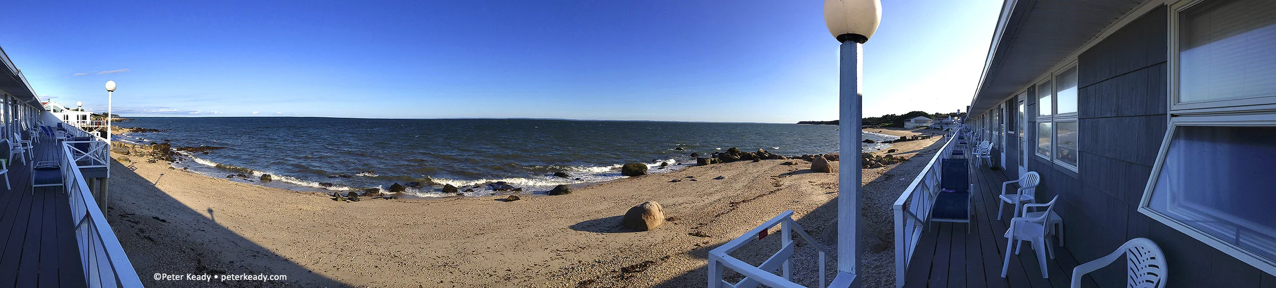 The views can be spectacular, with a little help! Long Island sound. It was breathtaking!