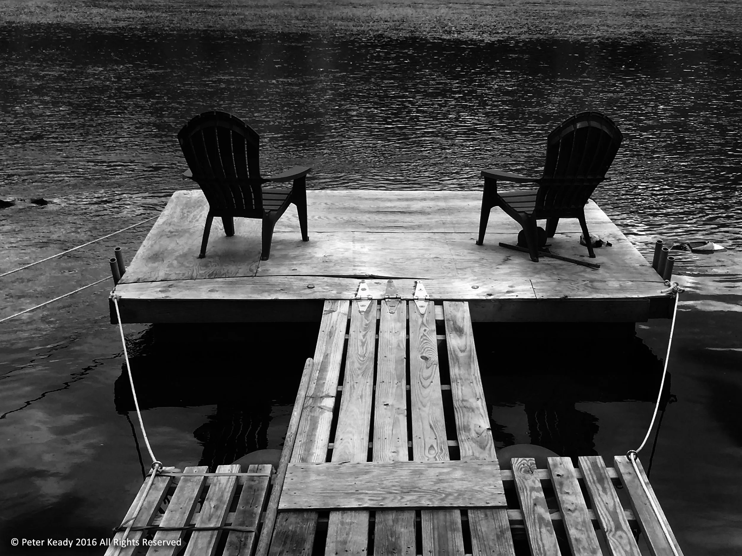 Lonely chairs. Imagery sometimes evokes the deepest sense of emotion. This is how I felt, often, during my wife's illness.