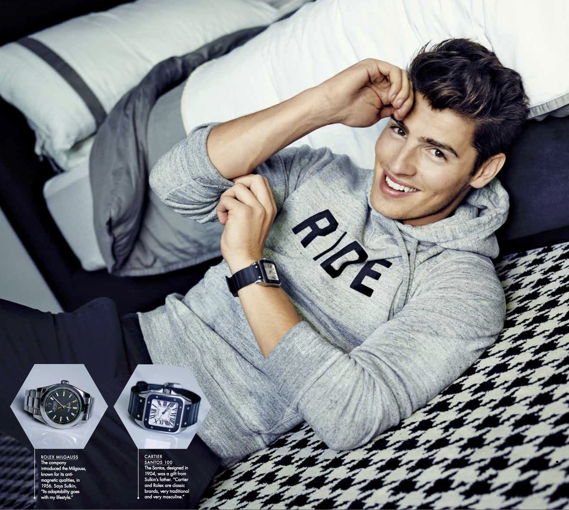 Gregg Sulkin / The Hollywood Reporter / Photo By Eric Ray Davidson / Grooming By Mara Capozzi