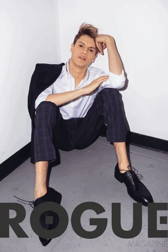 Jace Norman for Rogue Magazine - Men's grooming by Mara Capozzi