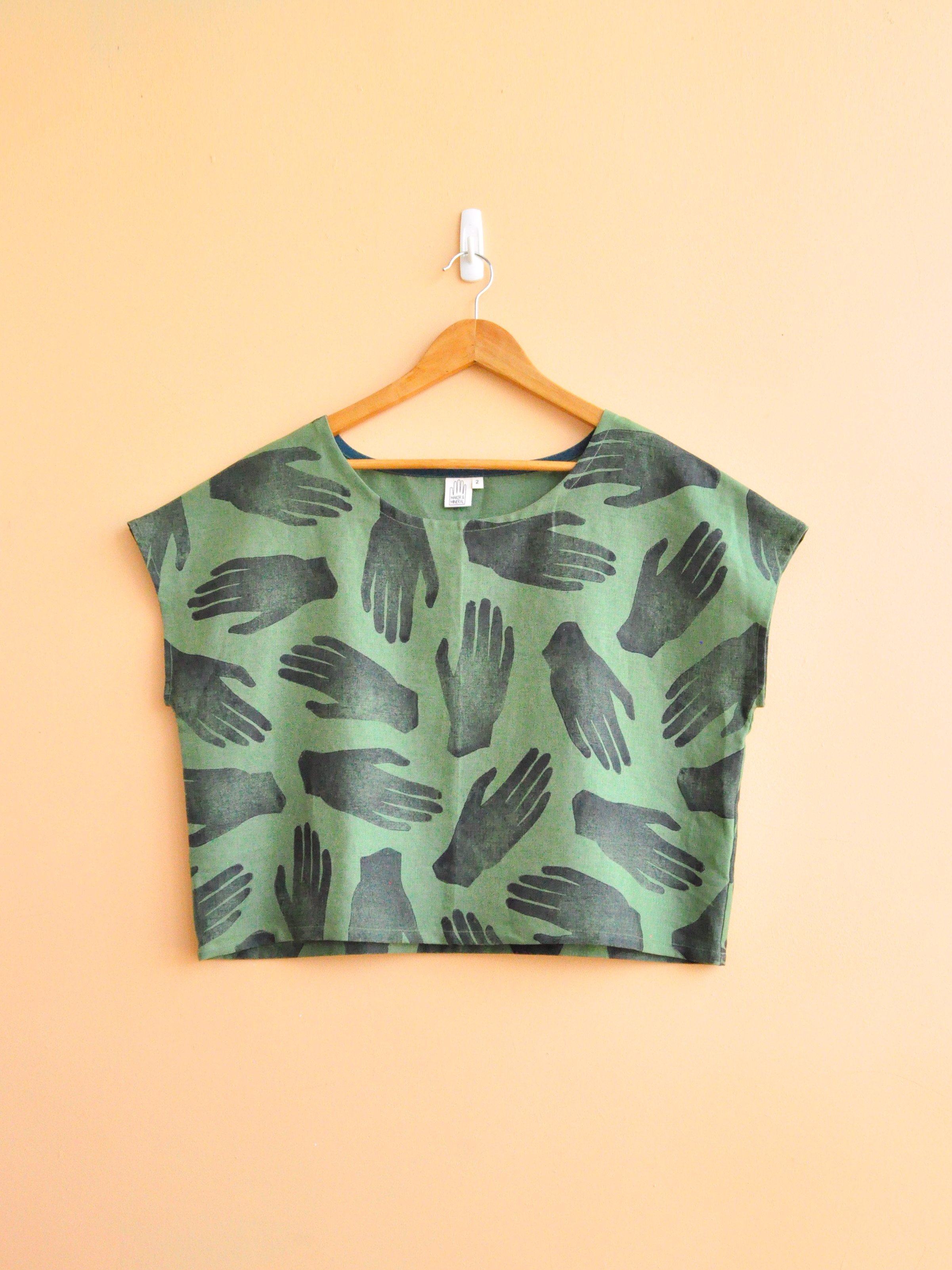 Jasper Box Top - Fern - Sizes 1, 2 & 3