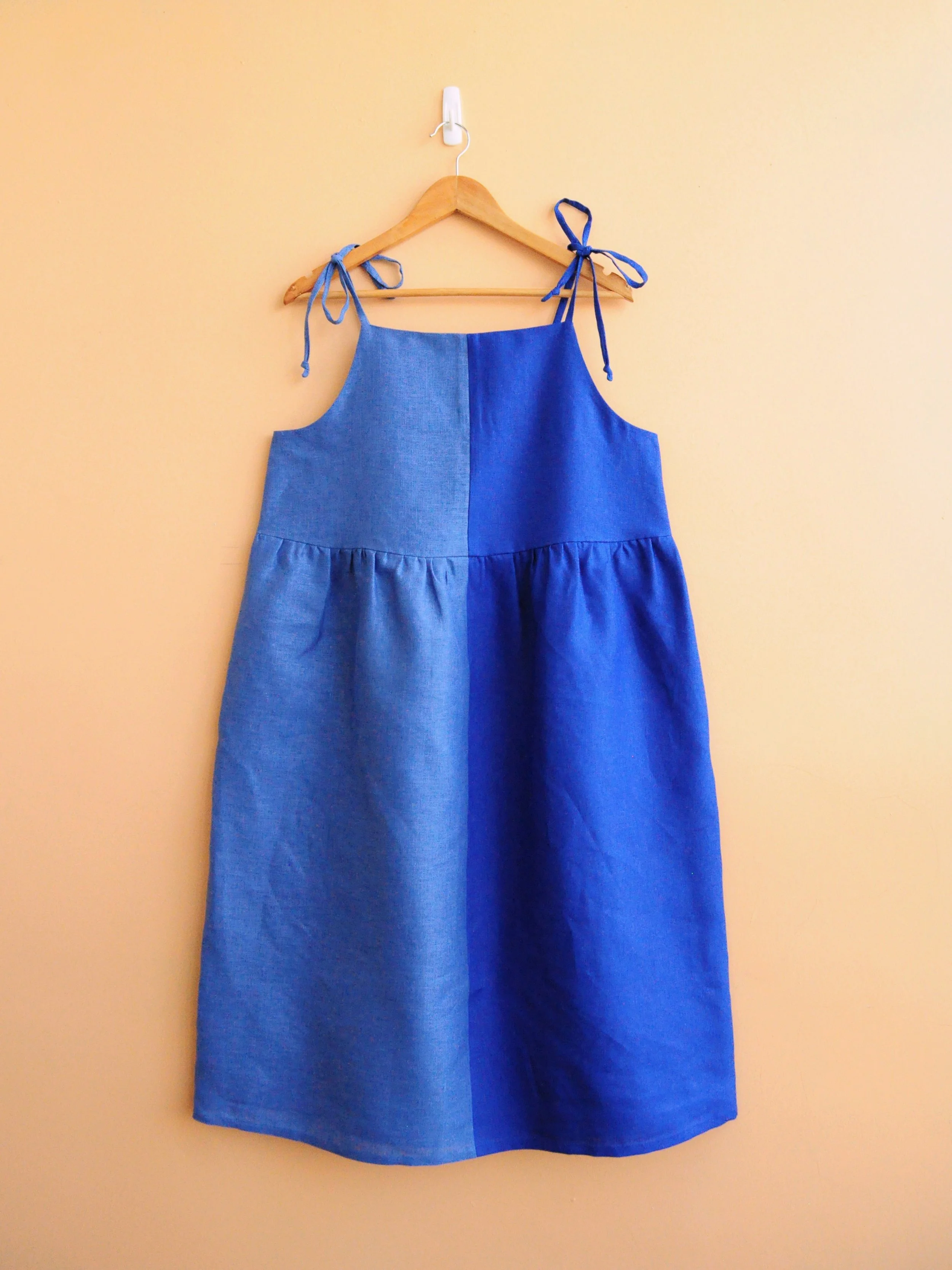 Citrine Dress - Cobalt + Periwinkle - Sizes S, M, L & XL
