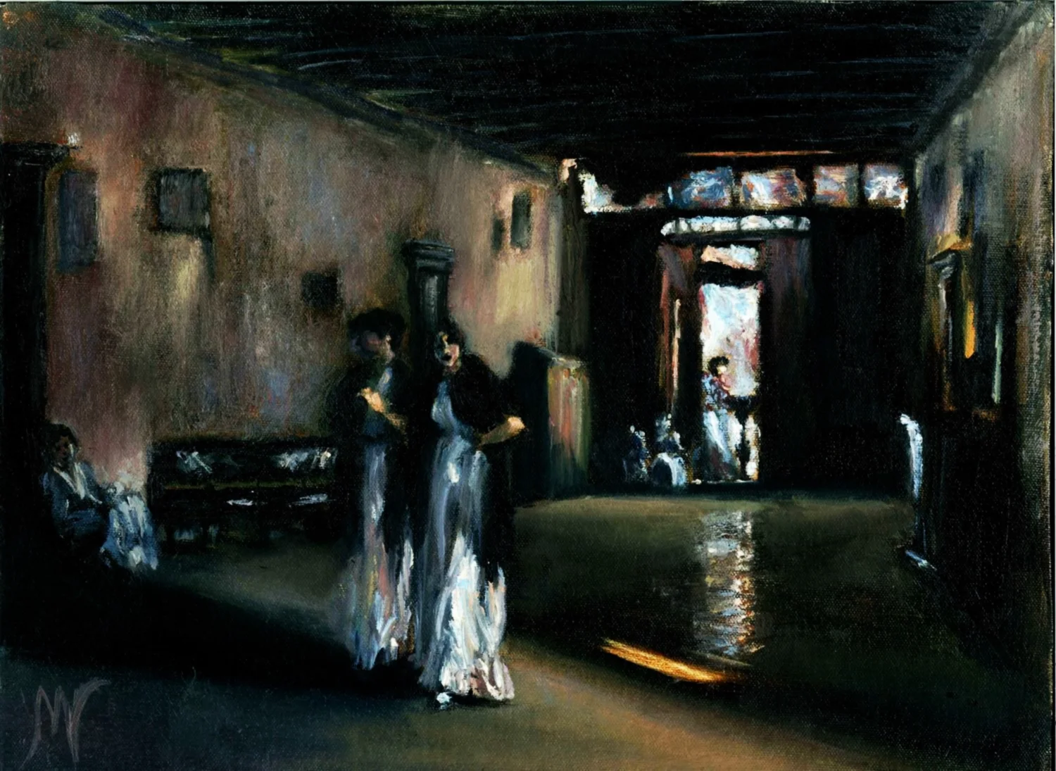 Venetian Interior after John Singer Sargent