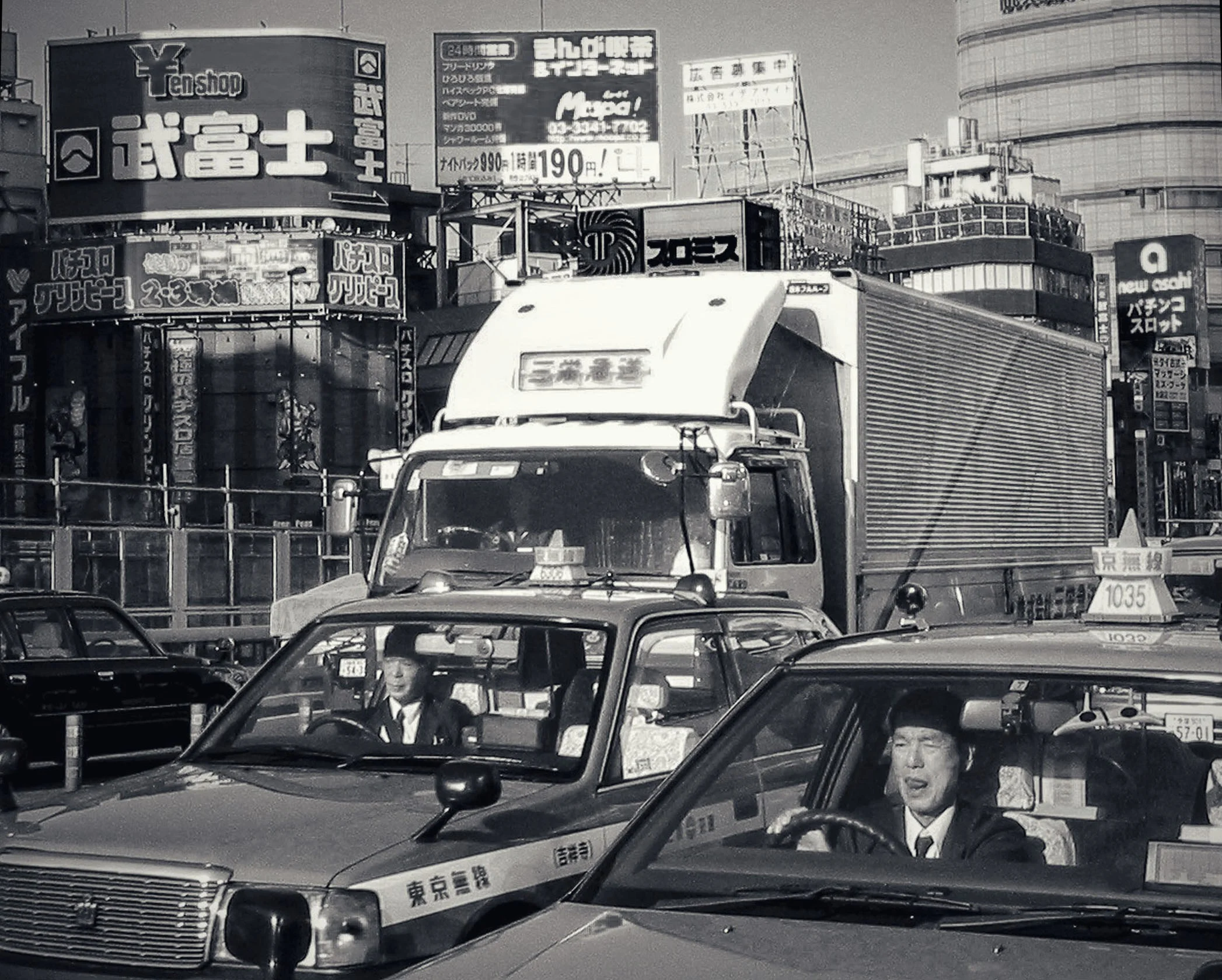 Shibuya drivers, Tokyo, Japan, 2006