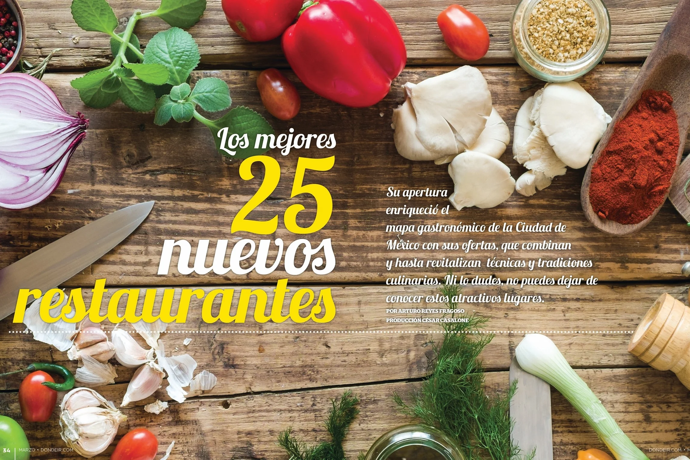 Revista Dónde Ir, abril 2015