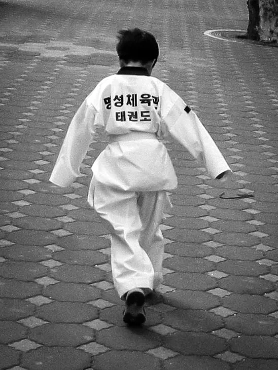 Taekwondo Boy, Busan, South Korea, 2006