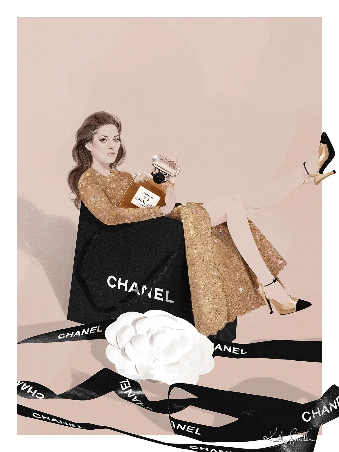 The Divine Miss M.

A little portrait to celebrate the 50th birthday of this delightful creature and muse of the house of Chanel.

This one was a bit of a warm up toward creating of a special folio of work which I look forward to sharing VERY soon. C