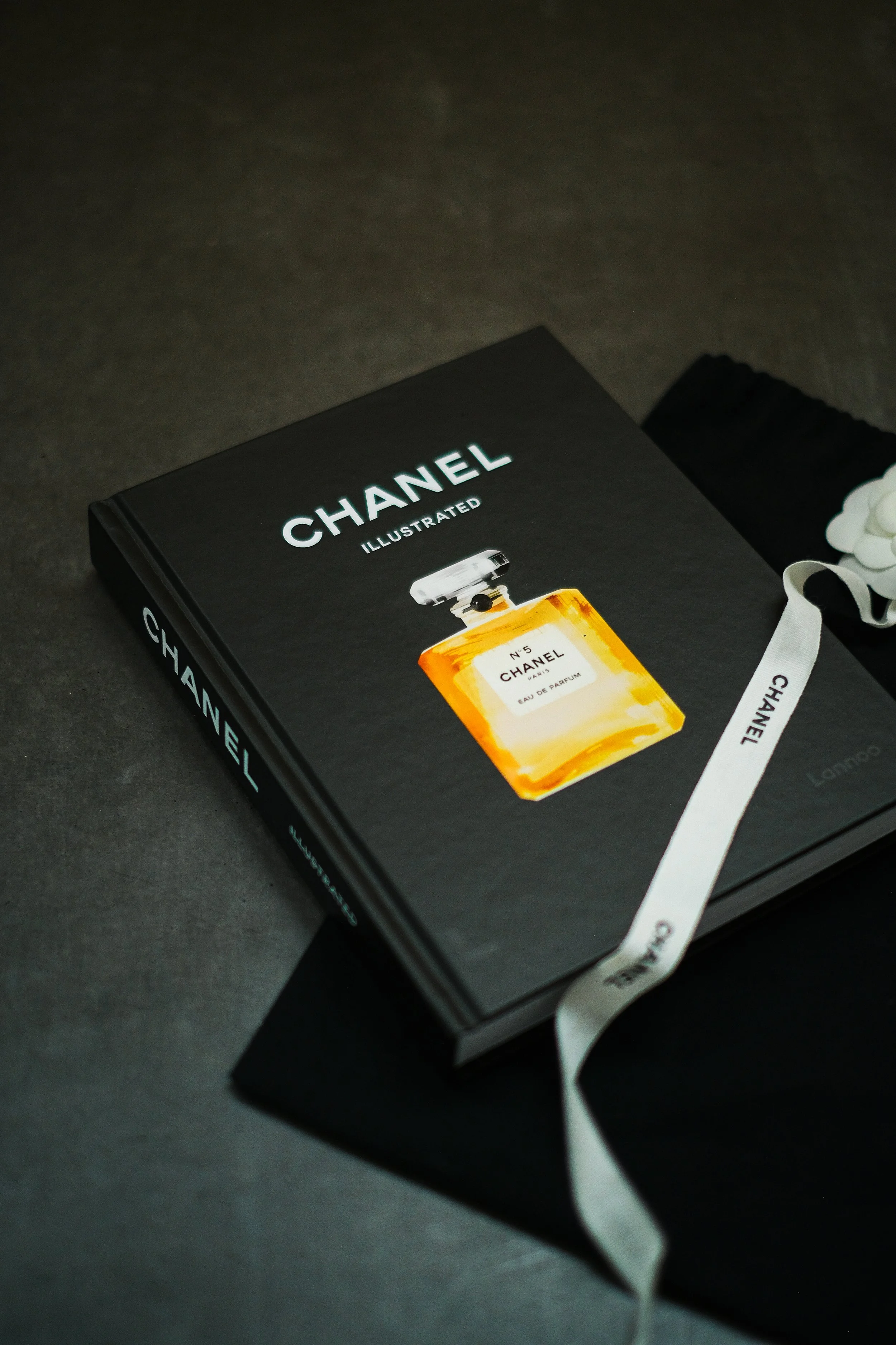 Cover of Chanel Illustrated, a collection of fashion and beauty illustrations.