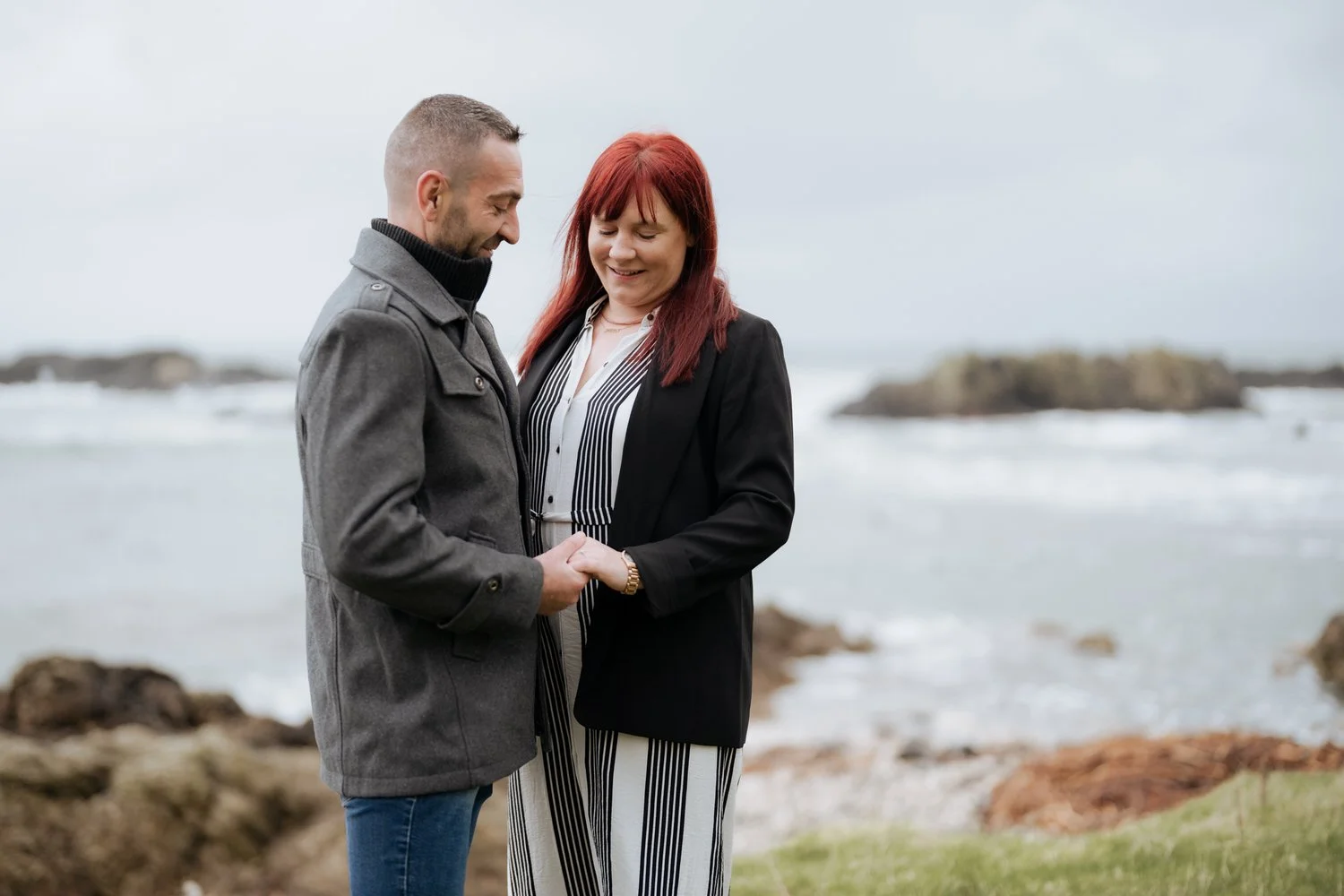 Wedding Proposal at Ballintoy Harbour 08
