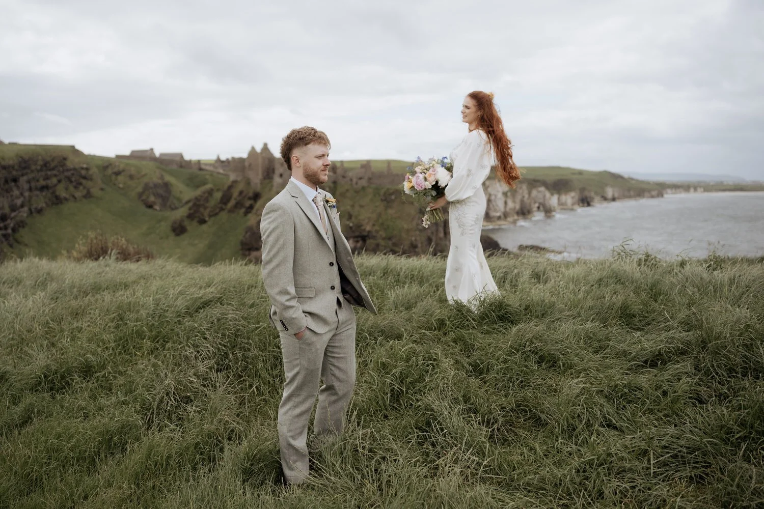 Dunluce Castle wedding 35