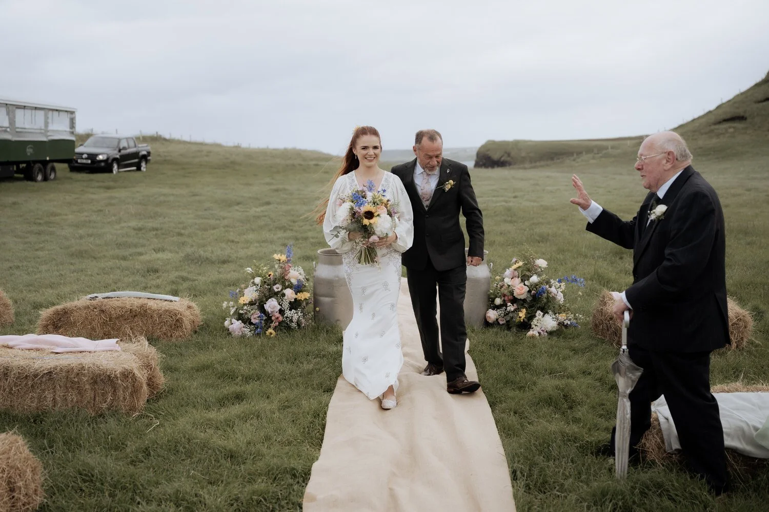 Dunluce Castle wedding 14