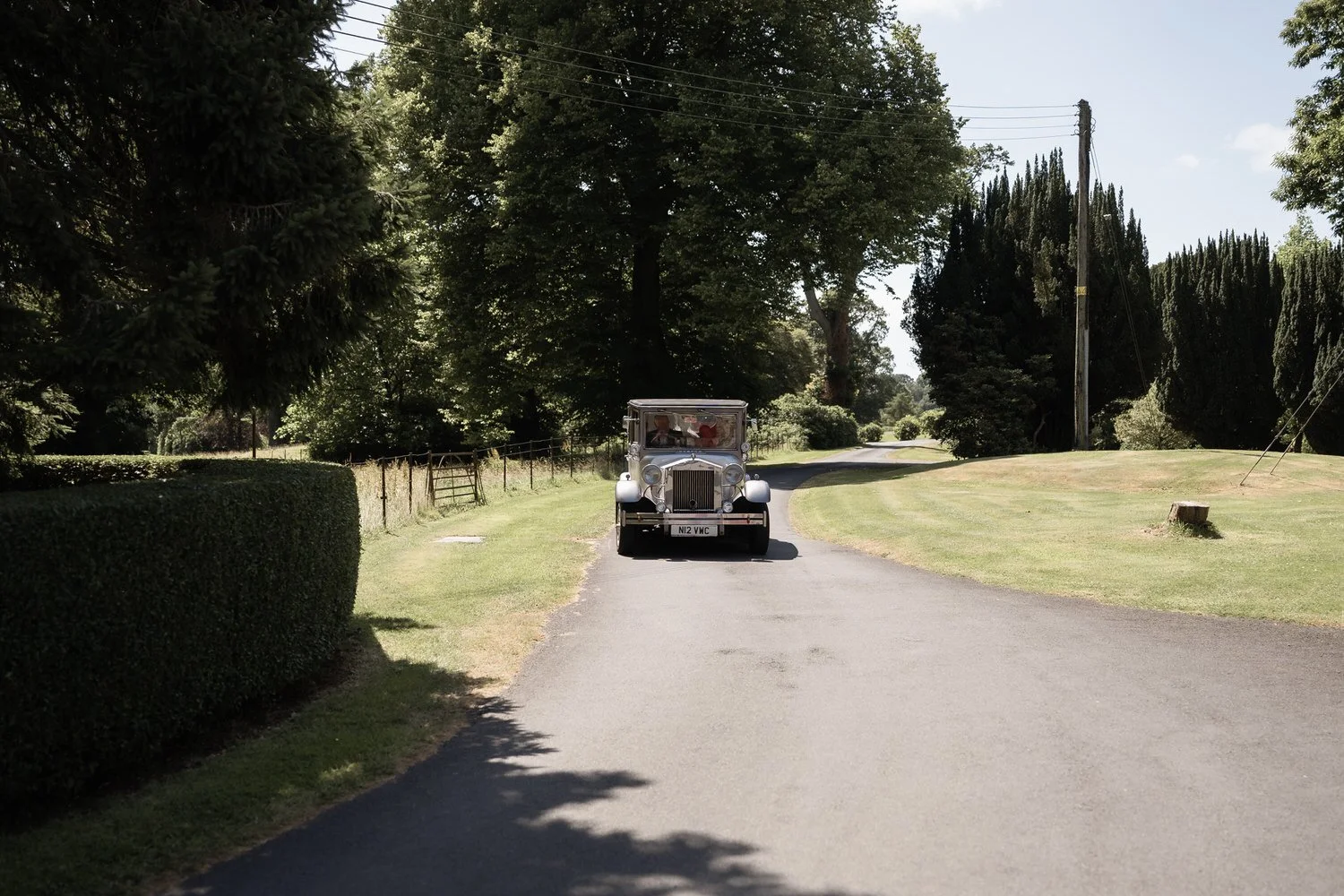 Humanist wedding ceremony in walled garden at Larchfield Estate 09