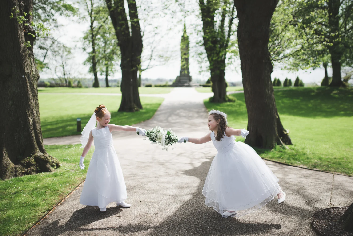 Northern Ireland Communion Photography - St. Colmans &amp; Castle Gardens Lisburn